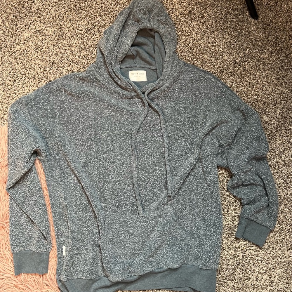 Soft Serve Clothing Men's Charcoal Hoodie